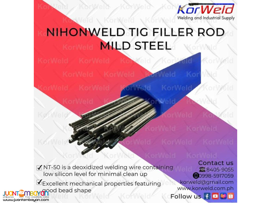 Nihonweld Tig Filler Rod Mild Steel