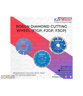 Bosun Diamond Cutting Wheel (F1GP, F2GP, F3GP)