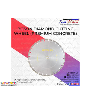 Bosun Diamond Cutting Wheel (PREMIUM CONCRETE)