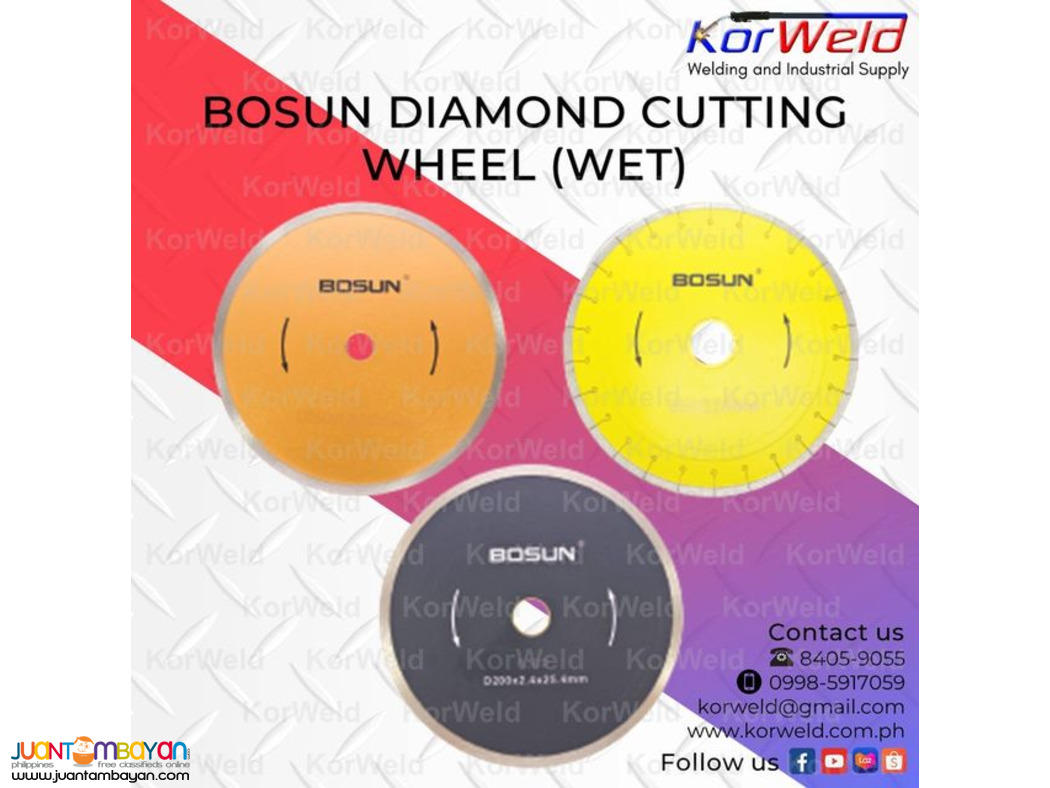 Bosun Diamond Cutting Wheel (WET)