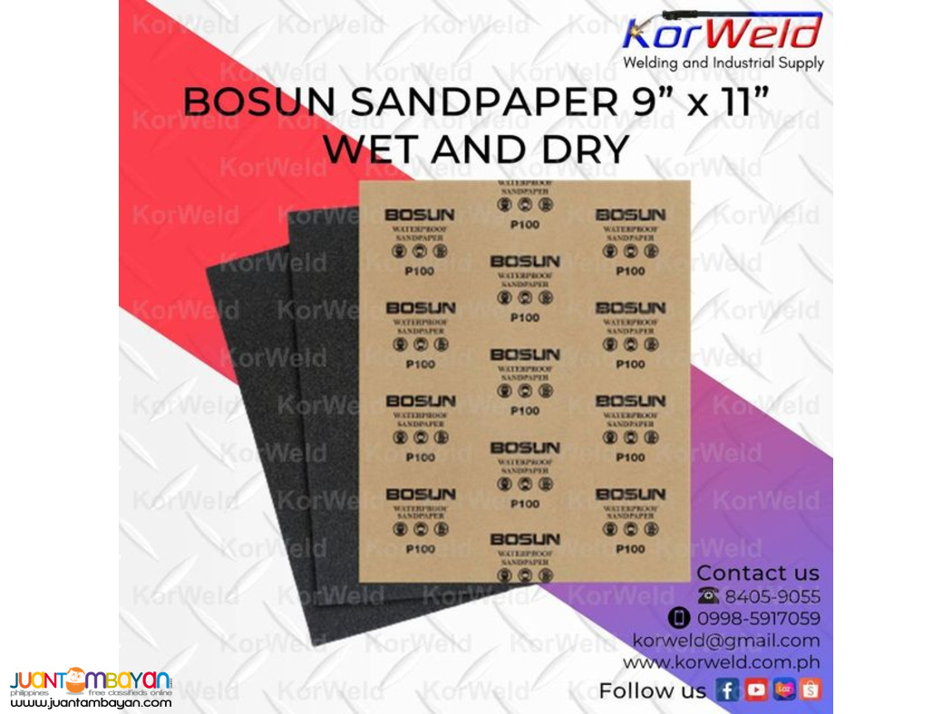 Bosun Sandpaper 9