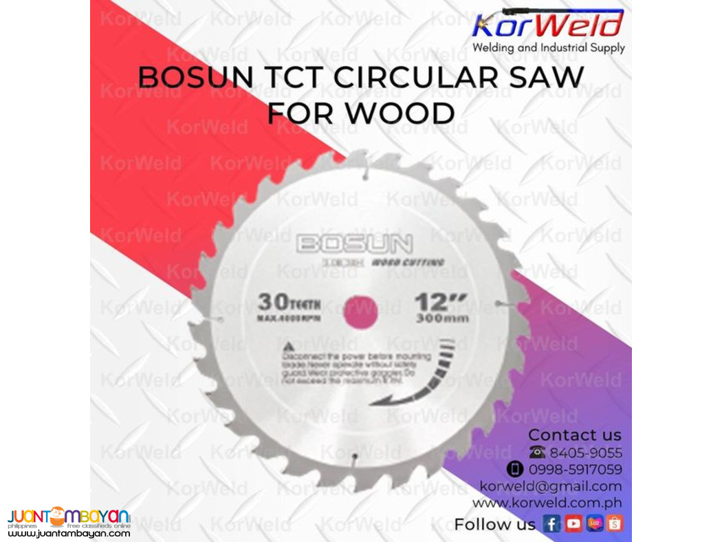 Bosun TCT Circular Saw For Wood