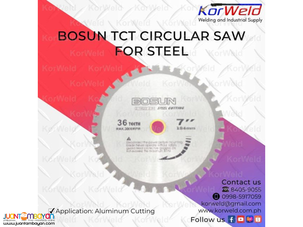  Bosun TCT Circular Saw For Steel