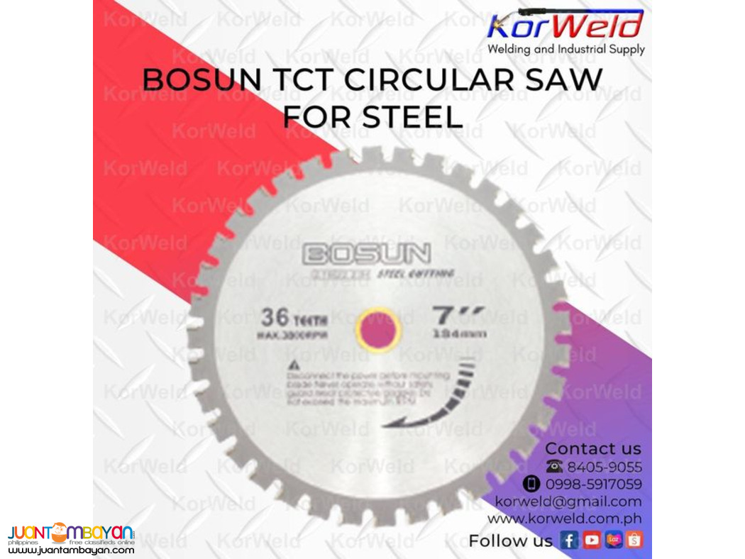  Bosun TCT Circular Saw For Steel