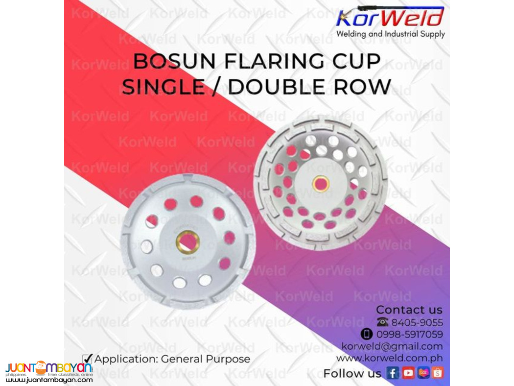 Bosun Flaring Cup Single / Double Row
