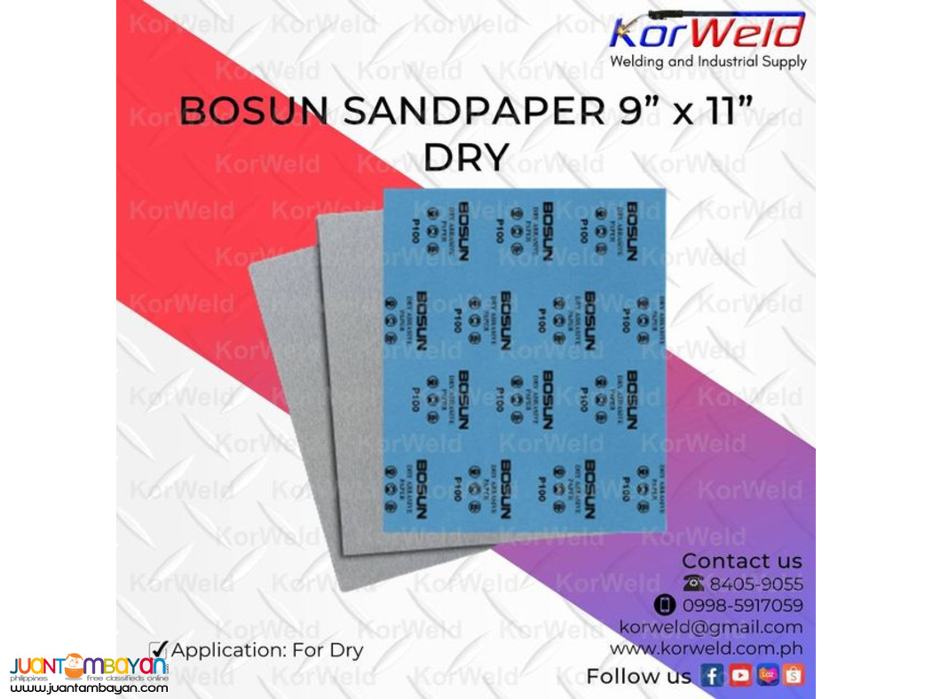 Bosun Sandpaper 9