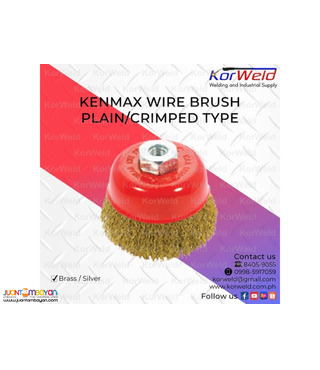 Kenmax Wire Brush Plain/ Crimped Type