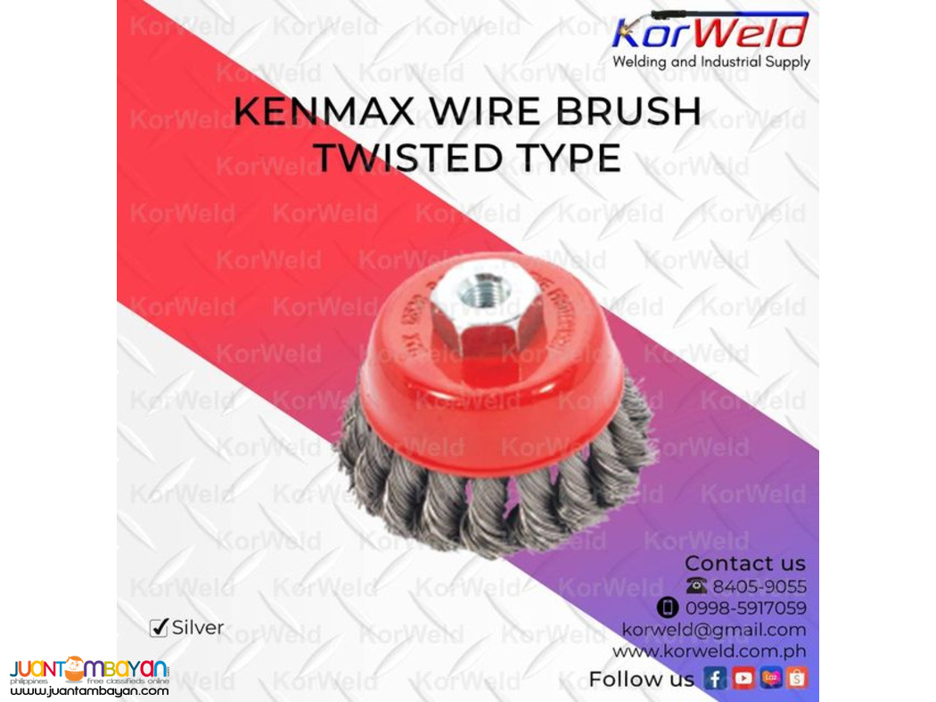 Kenmax Wire Brush Twisted Type