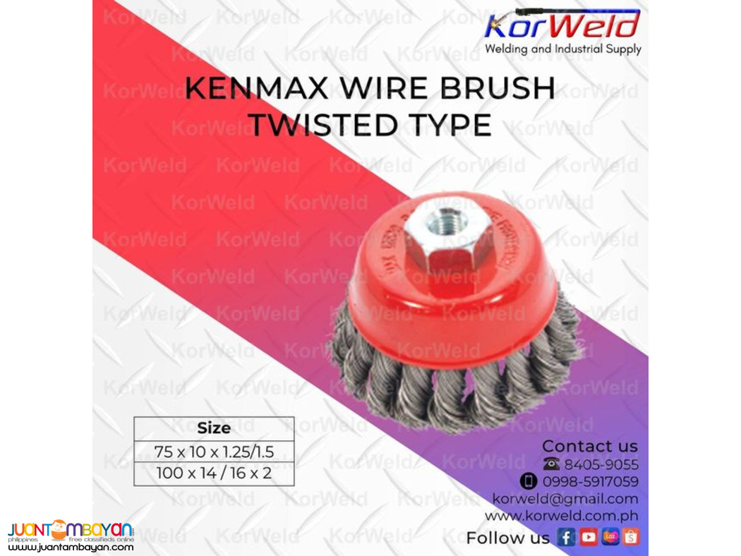 Kenmax Wire Brush Twisted Type