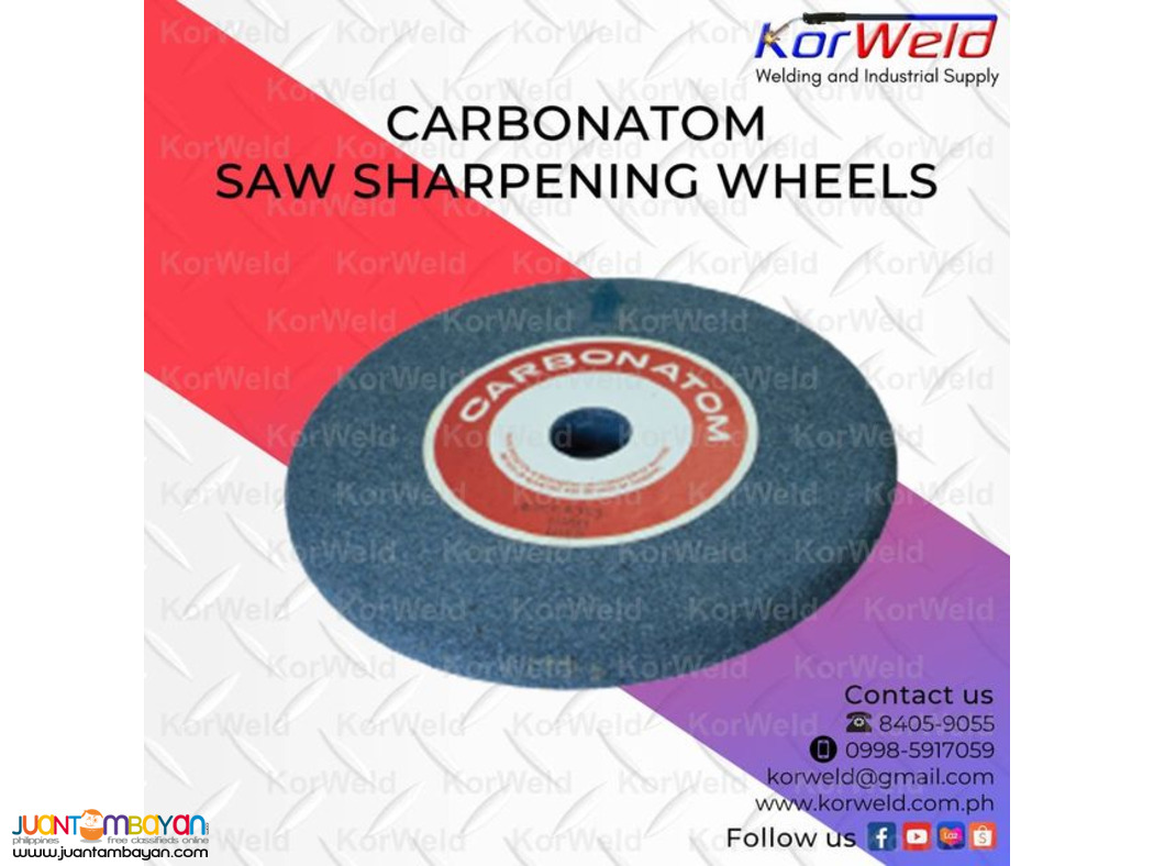 Carbonatom Saw Sharpening Wheels