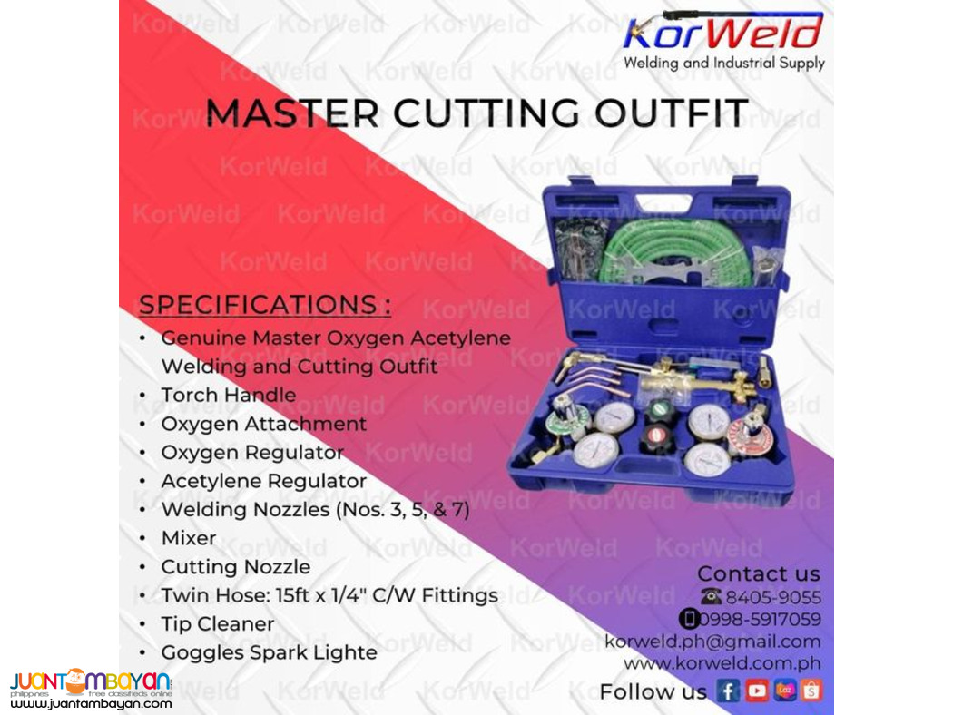 Master Cutting Outfit