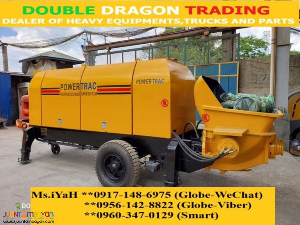 POWERTRAC HBTS60.13.130R CONCRETE PUMPCRETE WEICHAI ENGINE