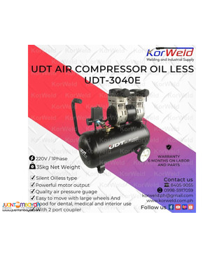 UDT Air Compressor Oil Less UDT-3040E