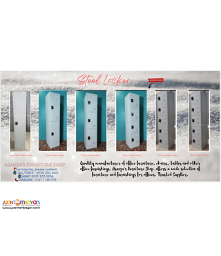 STEEL LOCKER-ONE TIER (1-2-3-4-5-6 DOOR) FACTORY PRICE