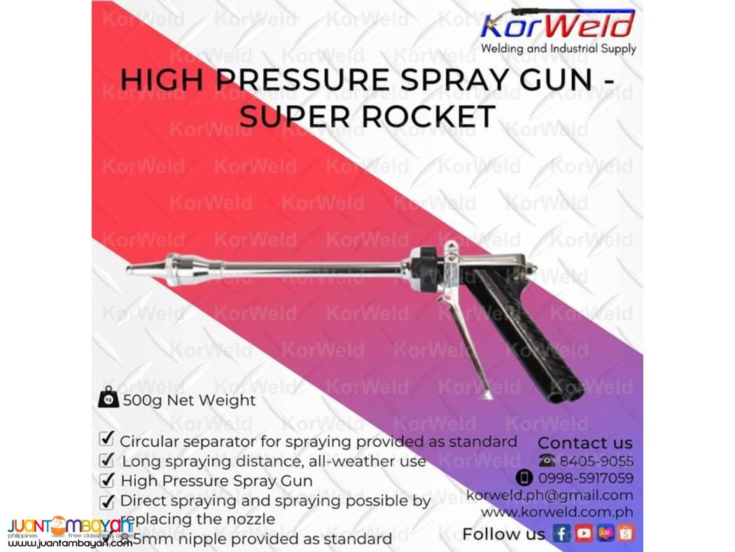 High Pressure Spray Gun - Super Rocket