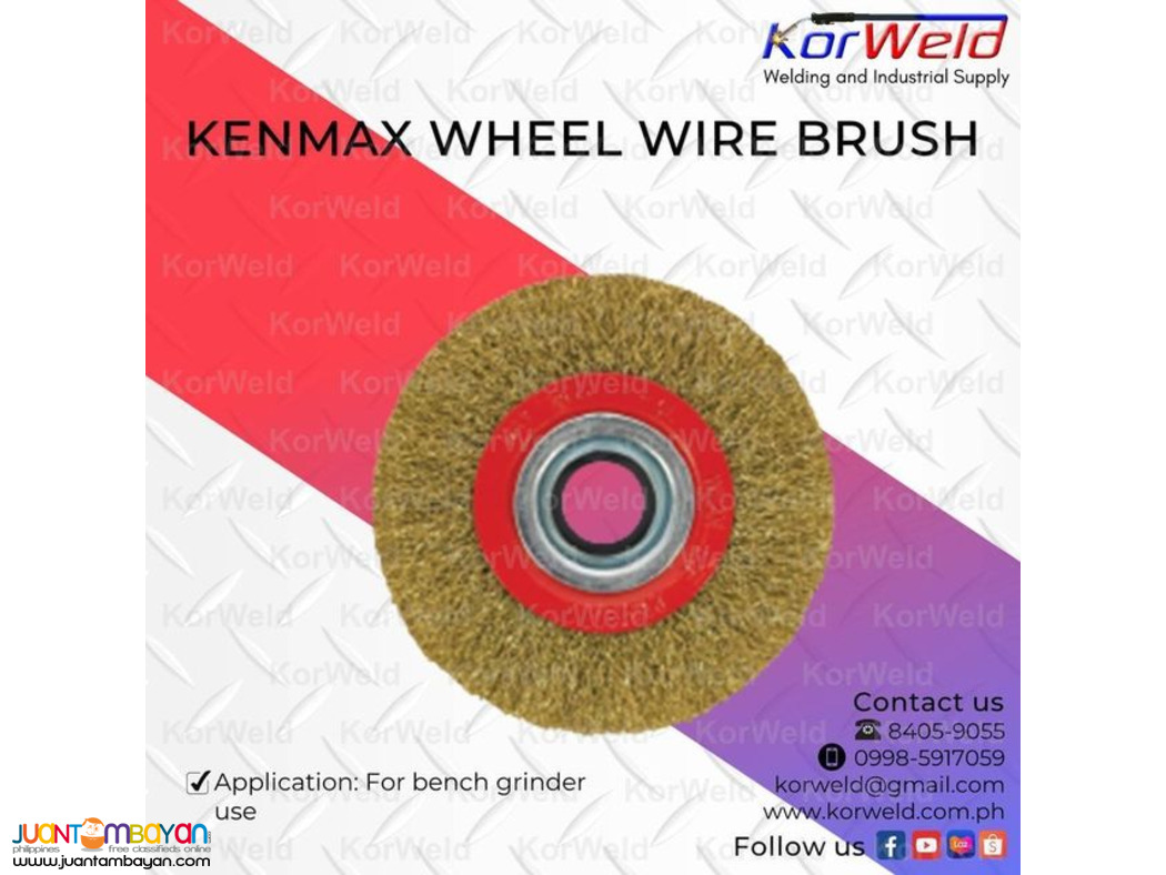 Kenmax Wheel Wire Brush