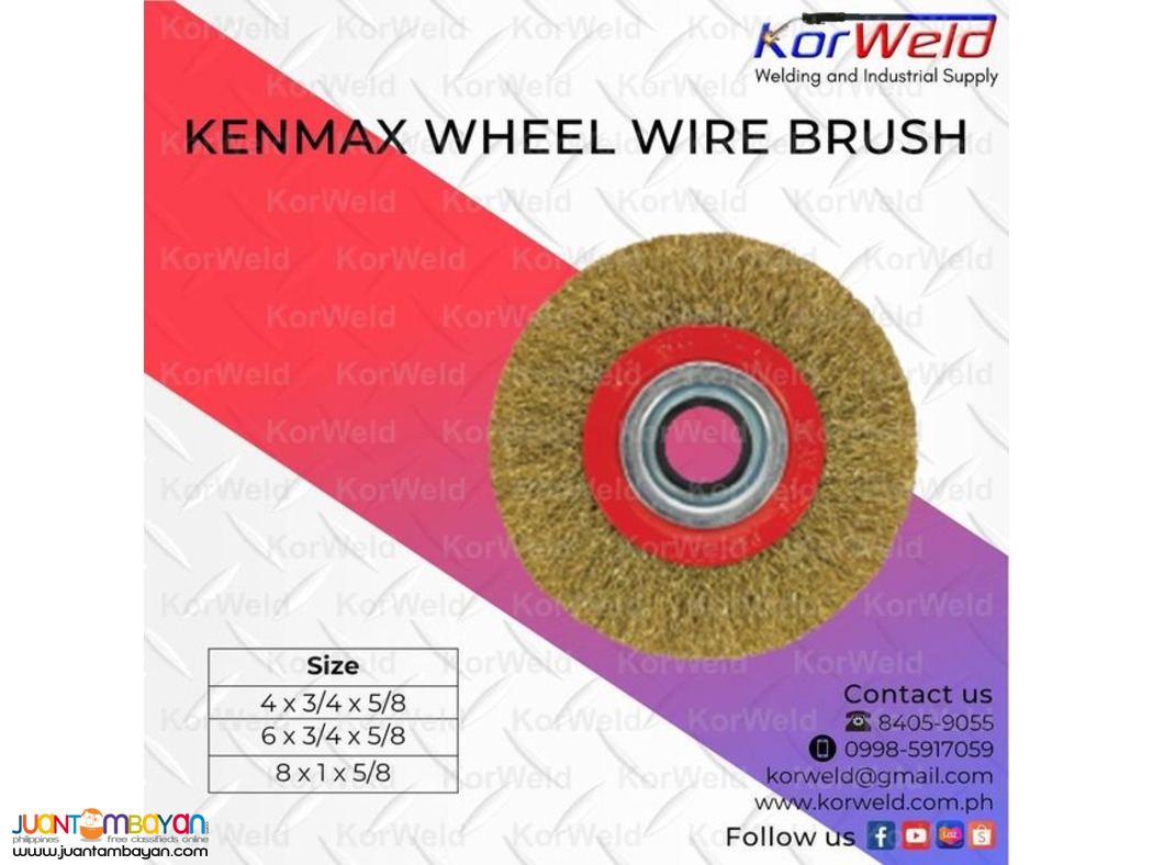 Kenmax Wheel Wire Brush
