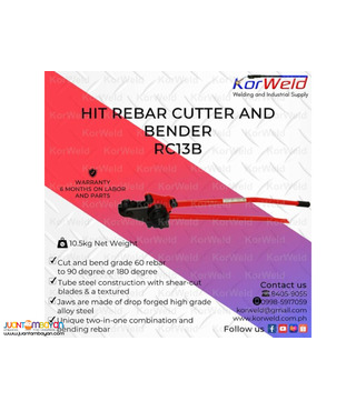 Hit Rebar Cutter And Bender RC13B