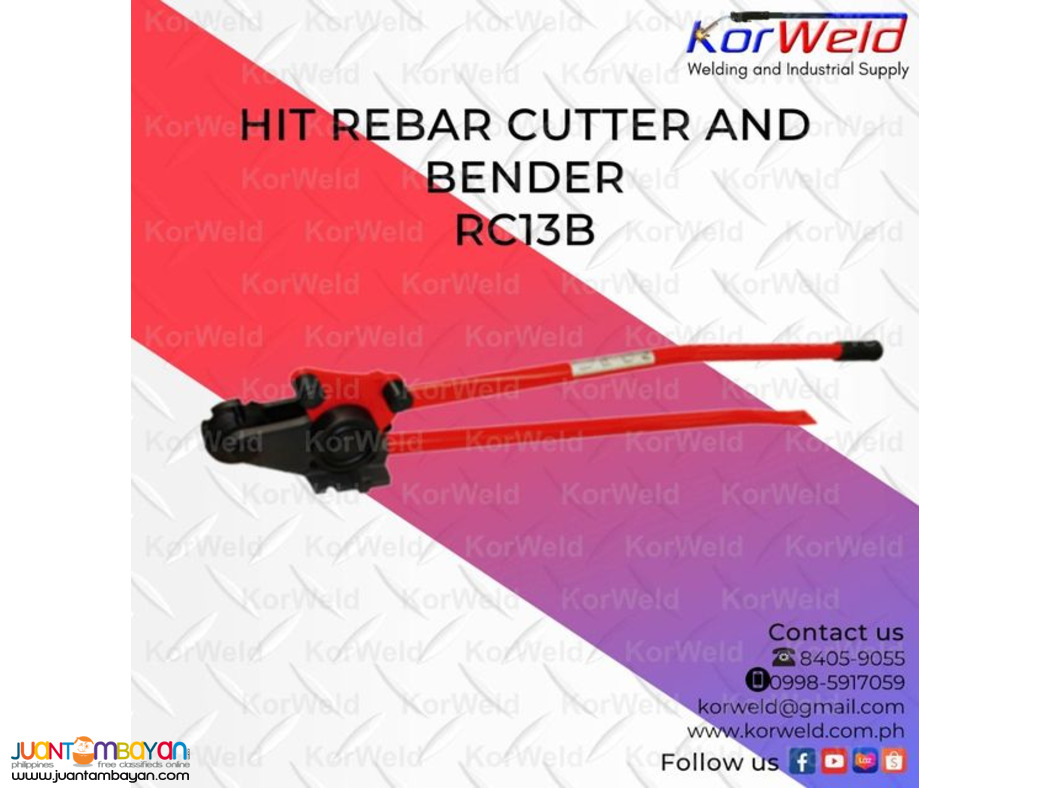 Hit Rebar Cutter And Bender RC13B