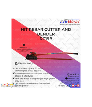 Hit Rebar Cutter And Bender RC19B