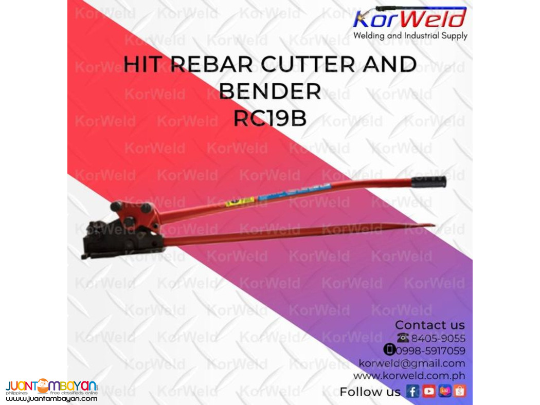 Hit Rebar Cutter And Bender RC19B