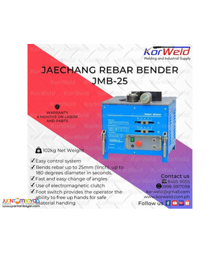Jaechang Rebar Bender JMB-25