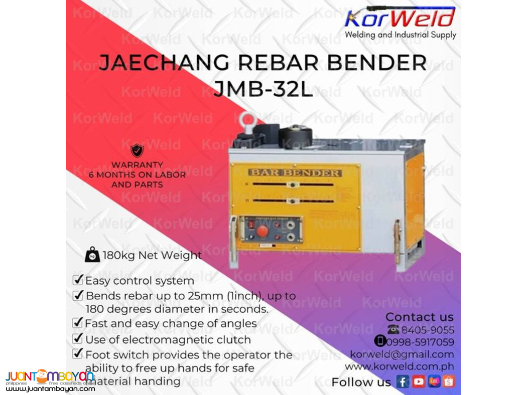 Jaechang Bar Bender JMB-32L