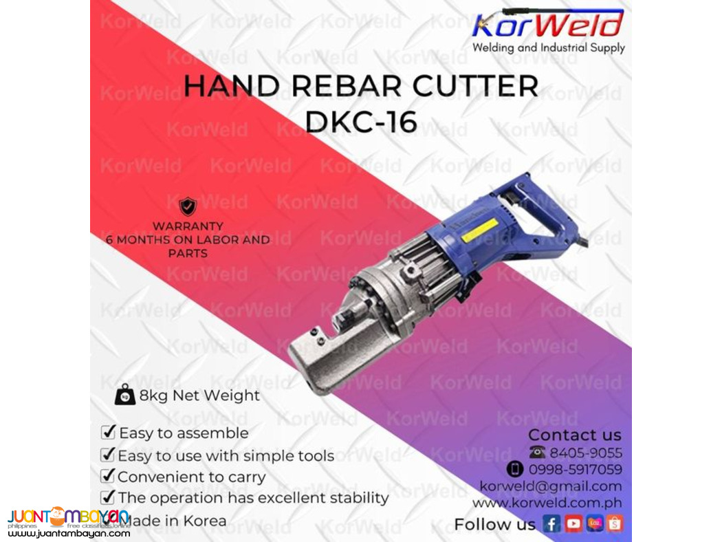 Hand Rebar Cutter DKC-16