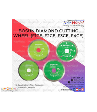 Bosun Diamond Cutting Wheel (F1CE, F2CE, F3CE, F4CE)