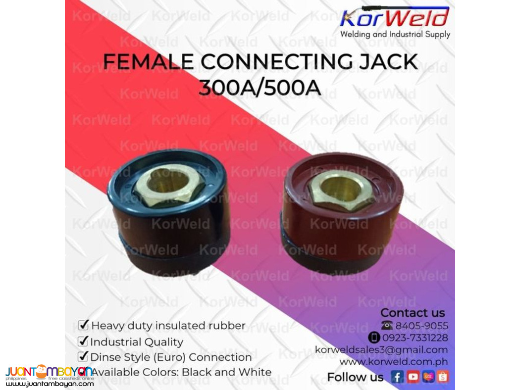 Male And Female Connecting Jack 300A/500A