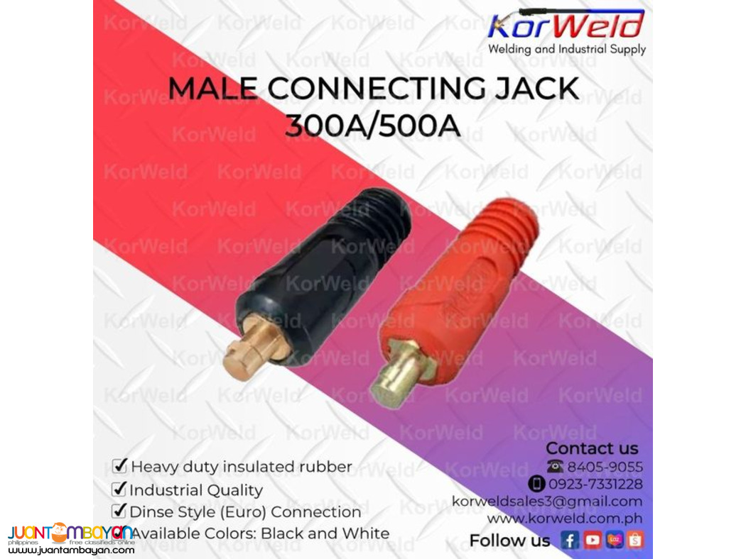 Male And Female Connecting Jack 300A/500A