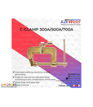 Welding Ground C-Clamp
