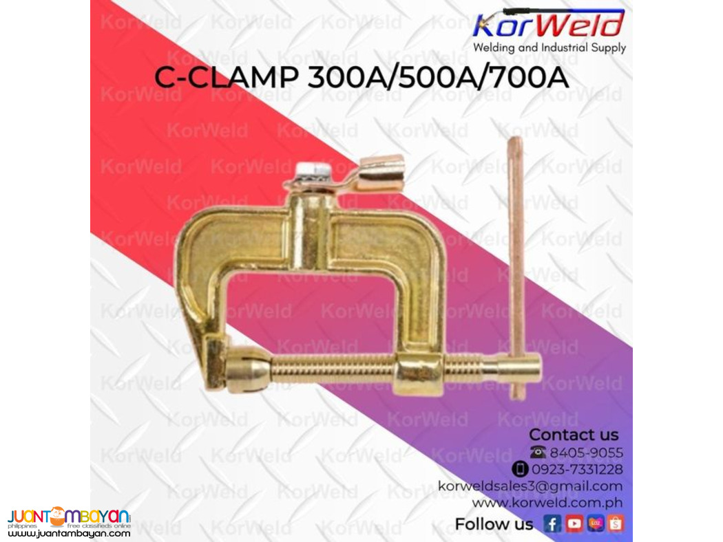 Welding Ground C-Clamp