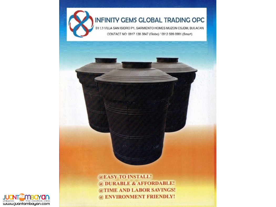 PLASTIC SEPTIC TANK