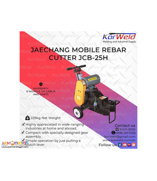 Jaechang Mobile Rebar Cutter JCB-25H