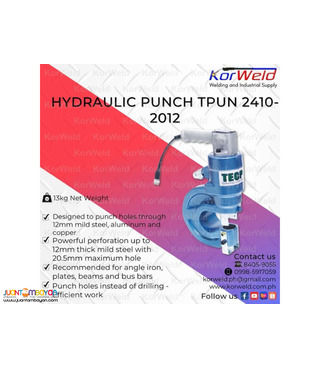 Hydraulic Punch TPUN 2410-2012
