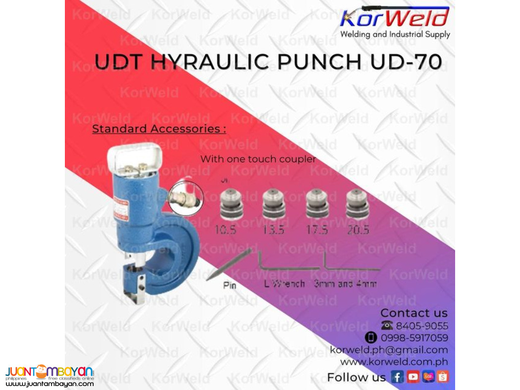 UDT Hydraulic Punch UD-70