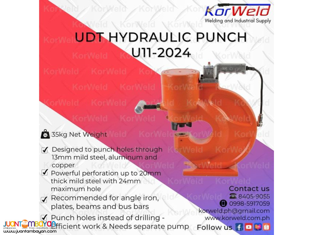 UDT Hydraulic Punch U11-2024