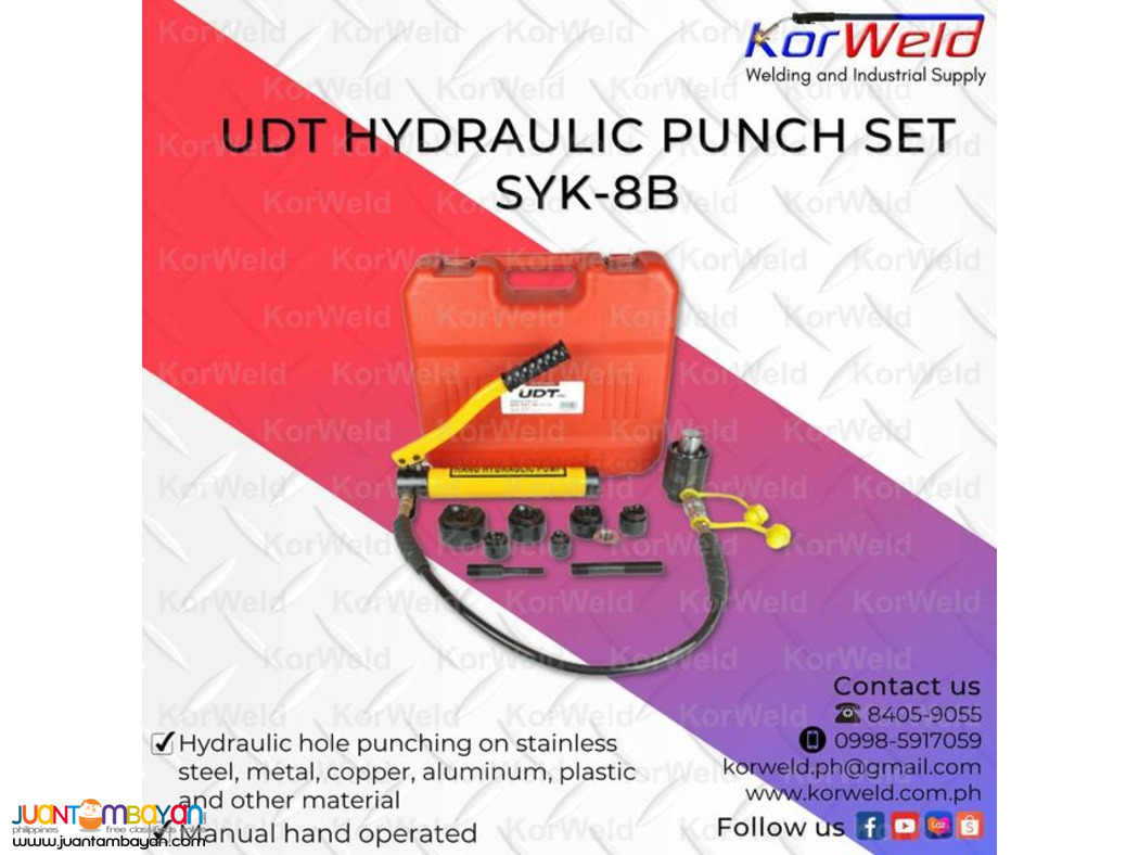 UDT Hydraulic Punch Set SYK-8B