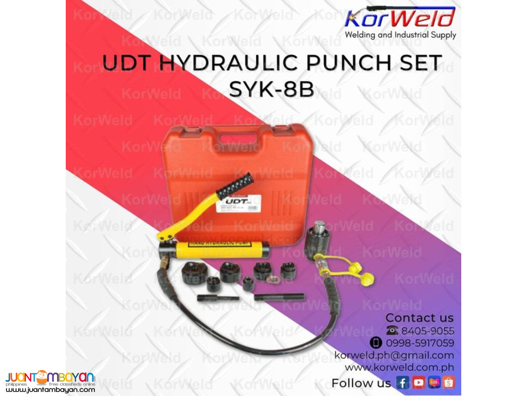 UDT Hydraulic Punch Set SYK-8B