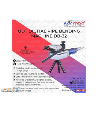 UDT Digital Pipe Bending Machine DB-32