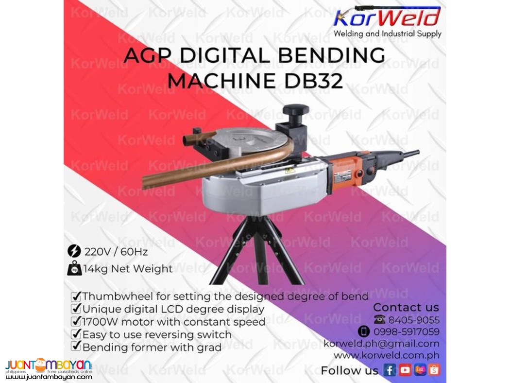 AGP Digital Bending Machine DB32