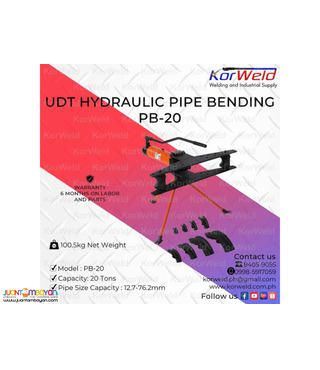 UDT Hydraulic Pipe Bending PB-20