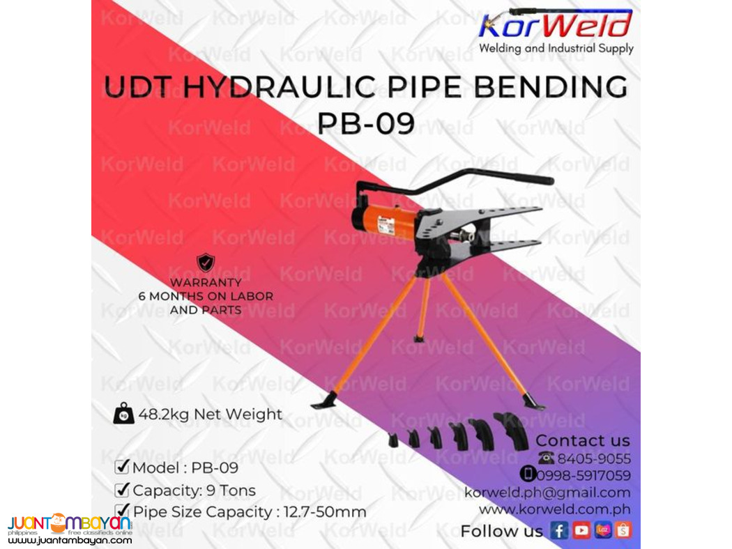 UDT Hydraulic Pipe Bending PB-09