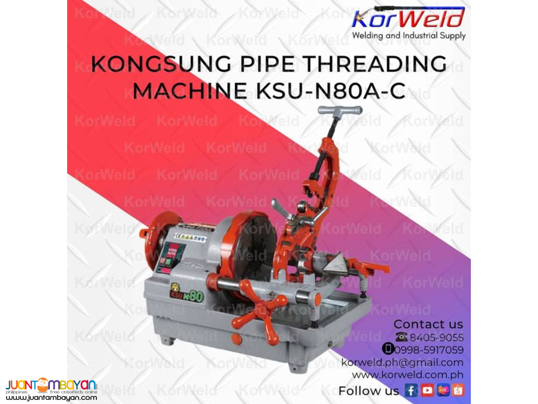 Kongsung Pipe Threading Machine KSU-N80A-C