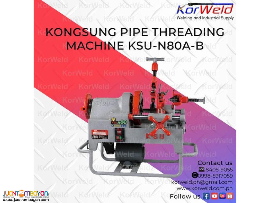 Kongsung Pipe Threading Machine KSU-N80A-B