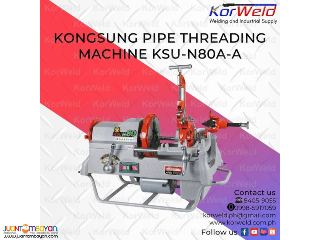 Kongsung Pipe Threading Machine KSU-N80A-A
