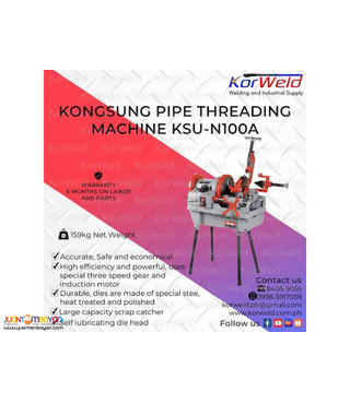 Kongsung Pipe Threading Machine KSU- N100A