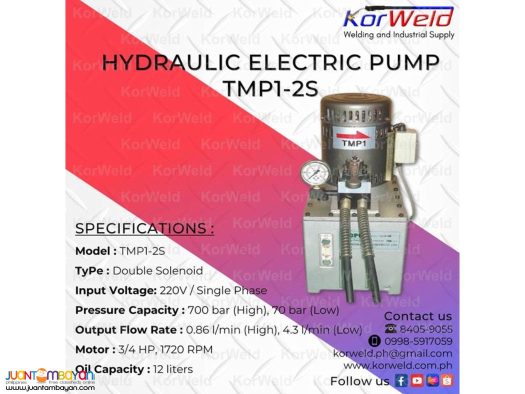 Hydraulic Electric Pump TMP1-2S