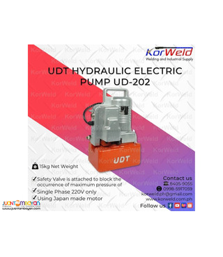 UDT Hydraulic Electric Pump UD-202